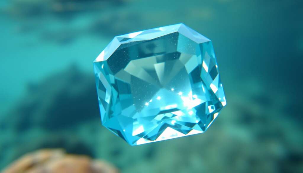 Warna Batu Aquamarine